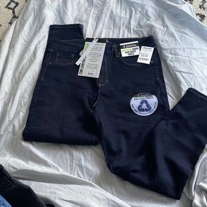 NWT d jeans.   Dark wash stretch jeans. Smoke free home. I have dogs